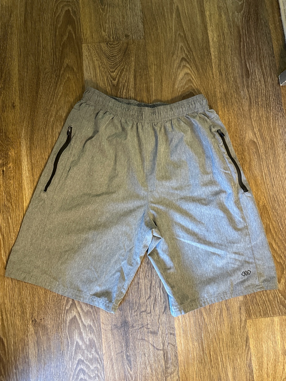 LEG3ND Men's Athletic Performance Knit Shorts - Grey